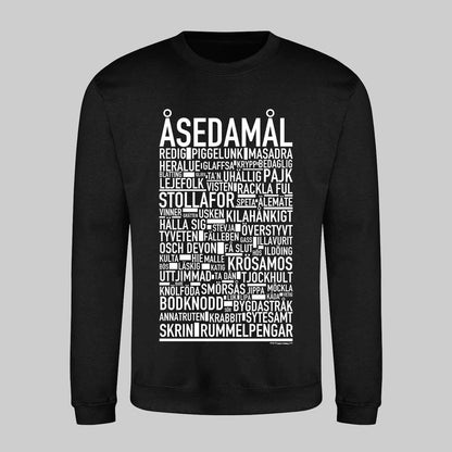 Åsedamål Dialekt Text Sweatshirt