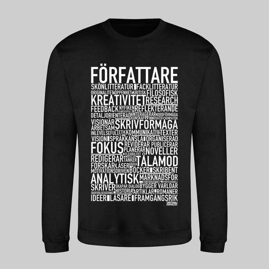 Författare Text Sweatshirt