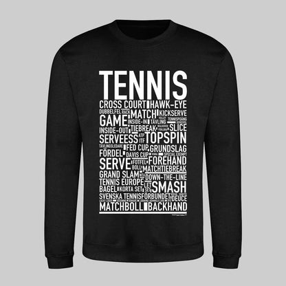 Tennis Text Sweatshirt