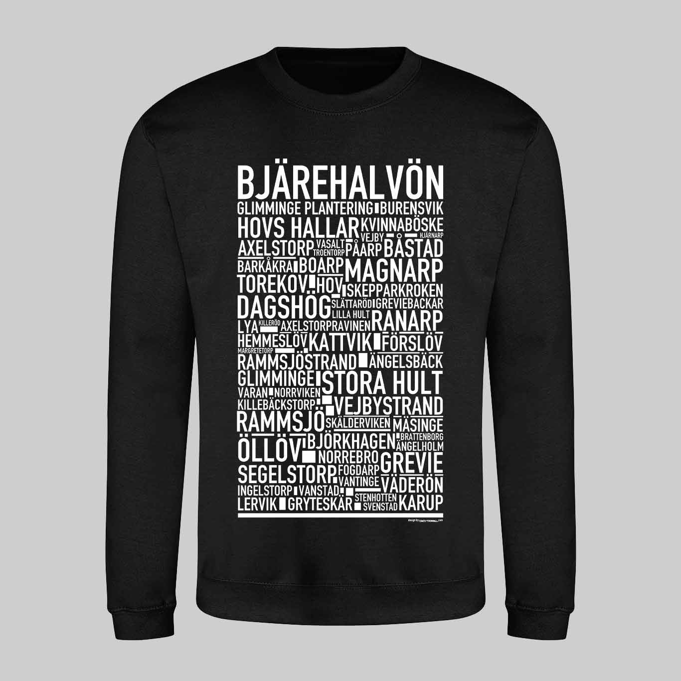 Bjärehalvön Text Sweatshirt