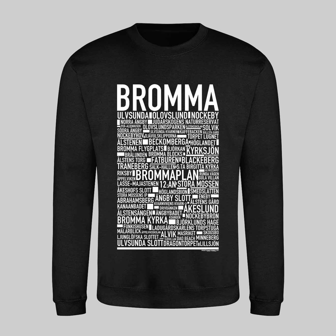 Bromma Text Sweatshirt