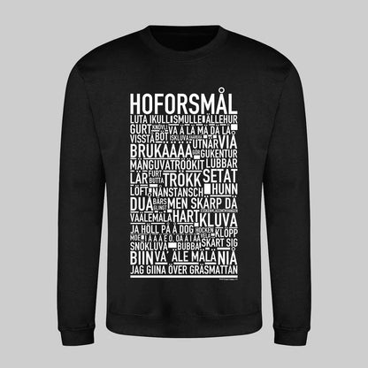 Hoforsmål Dialekt Text Sweatshirt