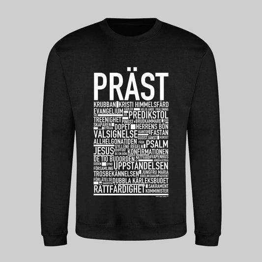 Präst Text Sweatshirt