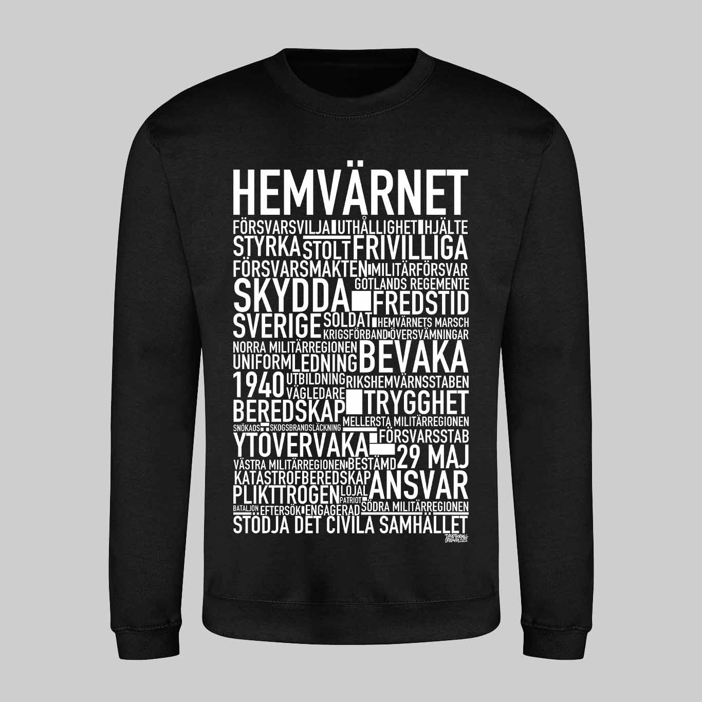 Hemvärnet Text Sweatshirt