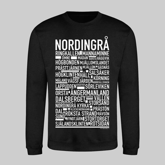 Nordingrå Text Sweatshirt