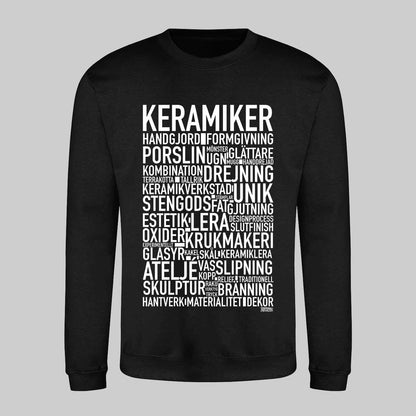 Keramiker Text Sweatshirt