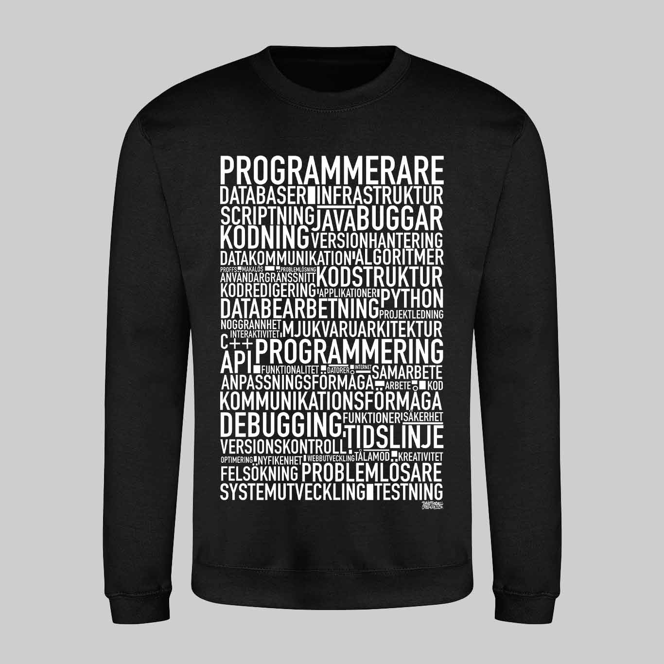 Programmerare Text Sweatshirt