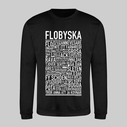 Flobyska Dialekt Text Sweatshirt