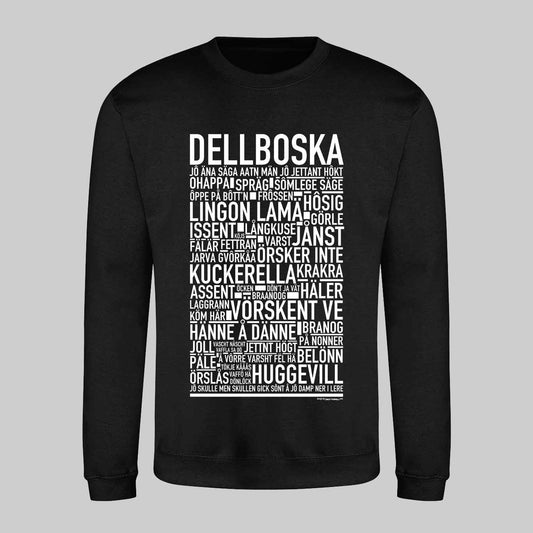 Dellboska Dialekt Text Sweatshirt