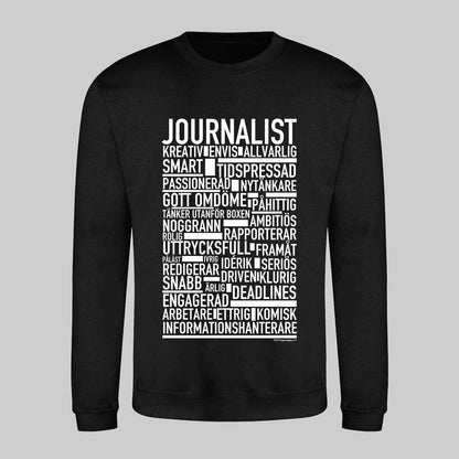 Journalist Text Sweatshirt