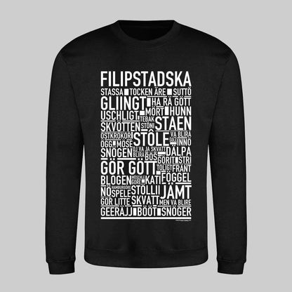 Filipsstadska Dialekt Text Sweatshirt