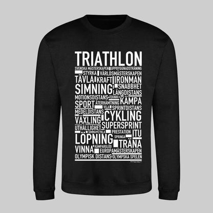 Triathlon Text Sweatshirt