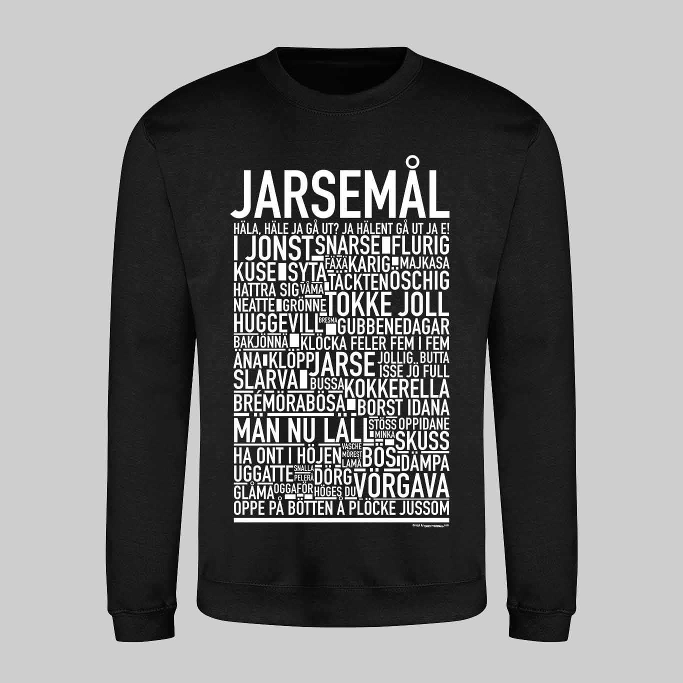 Jarsemål Dialekt Text Sweatshirt