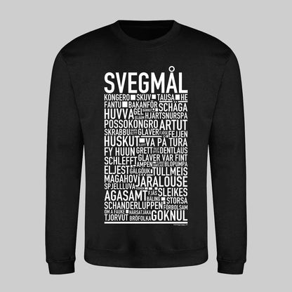 Svegmål Dialekt Text Sweatshirt