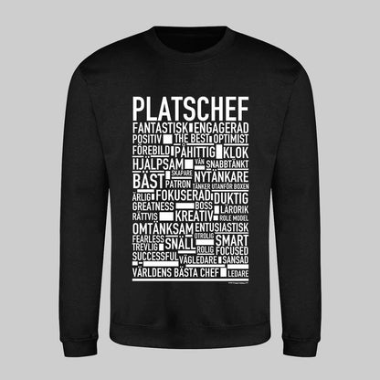 Platschef Text Sweatshirt