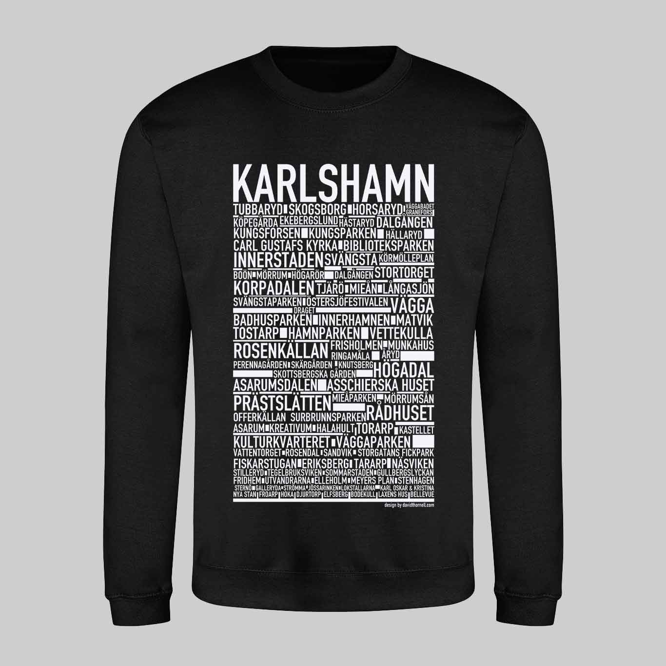 Karlshamn Text Sweatshirt