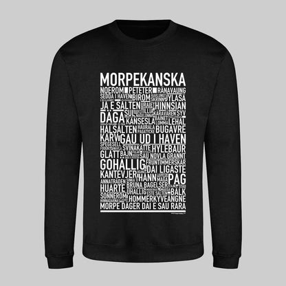Morpekanska Dialekt Text Sweatshirt