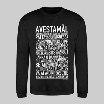 Avestamål Dialekt Text Sweatshirt