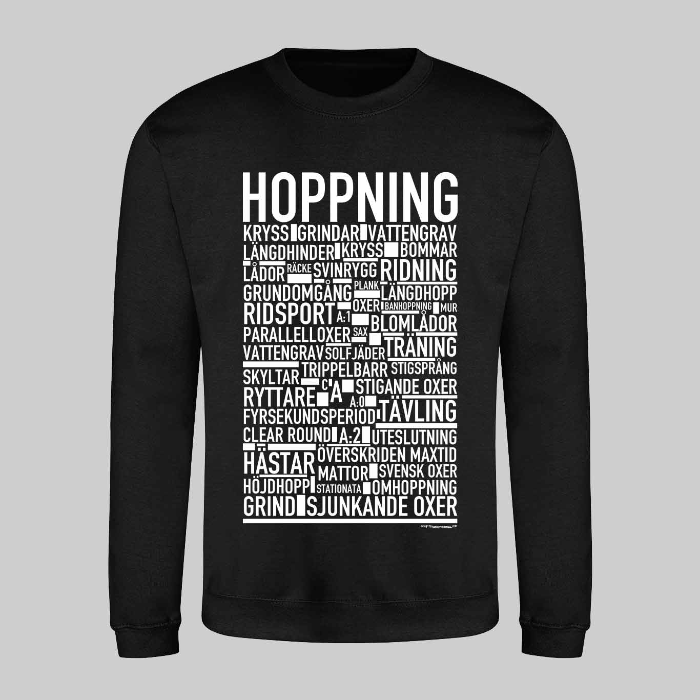 Hoppning Text Sweatshirt