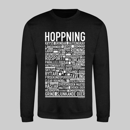 Hoppning Text Sweatshirt