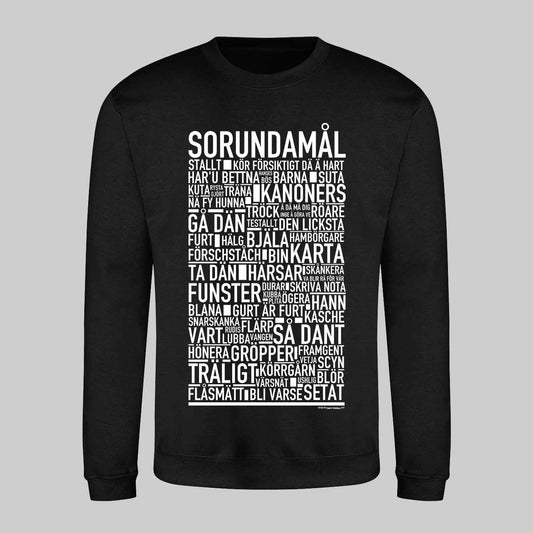Sorundamål Dialekt Text Sweatshirt