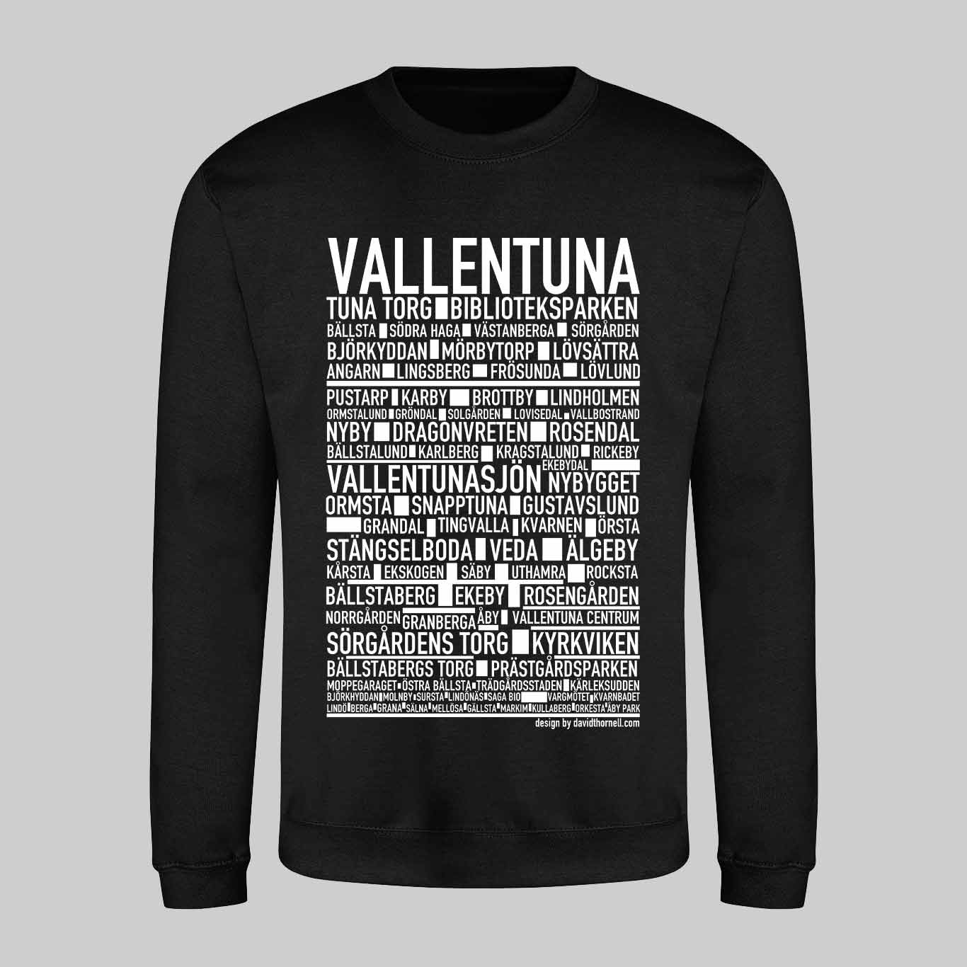 Vallentuna Text Sweatshirt