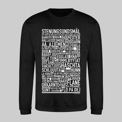 Stenungsundsmål Dialekt Text Sweatshirt