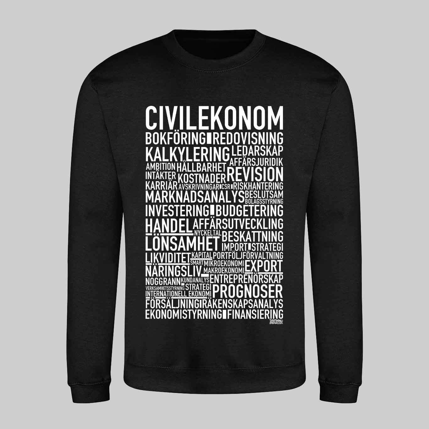 Civilekonom Text Sweatshirt
