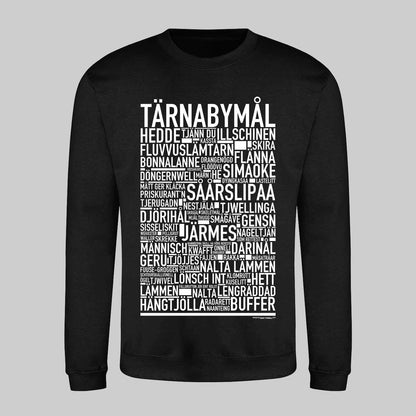 Tärnabymål Dialekt Text Sweatshirt
