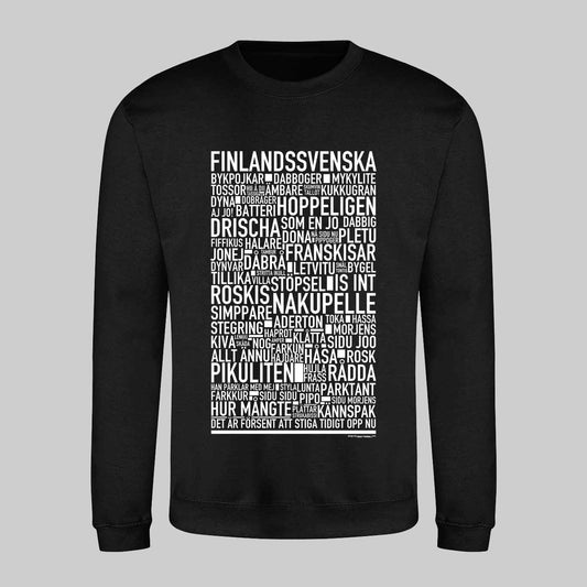 Finlandssvenska V2 Dialekt Text Sweatshirt