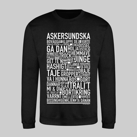 Askersundska Dialekt Text Sweatshirt