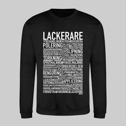 Lackerare Text Sweatshirt