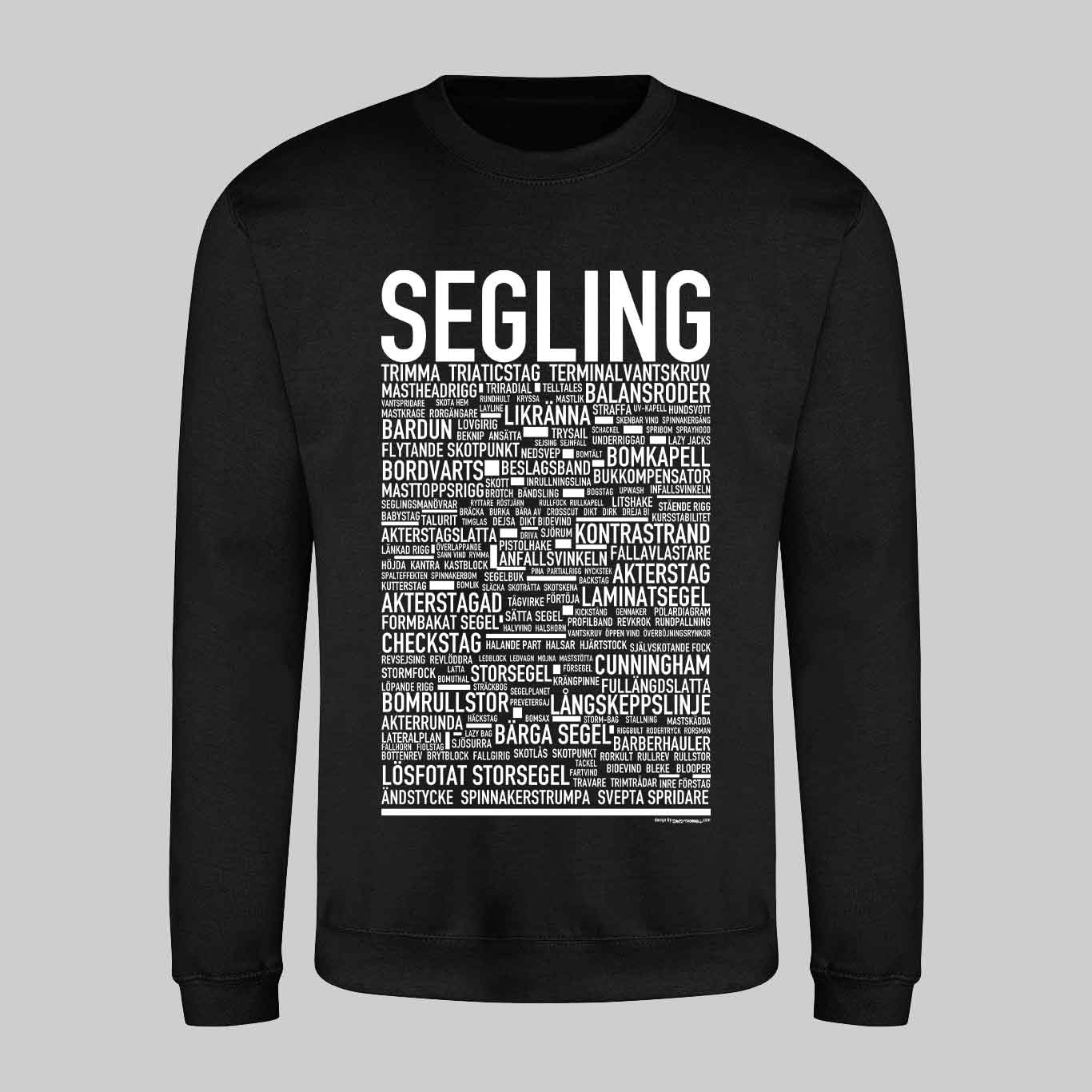 Segling Text Sweatshirt