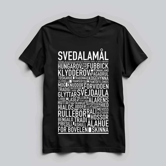 Svedalamål Dialekt T-shirt