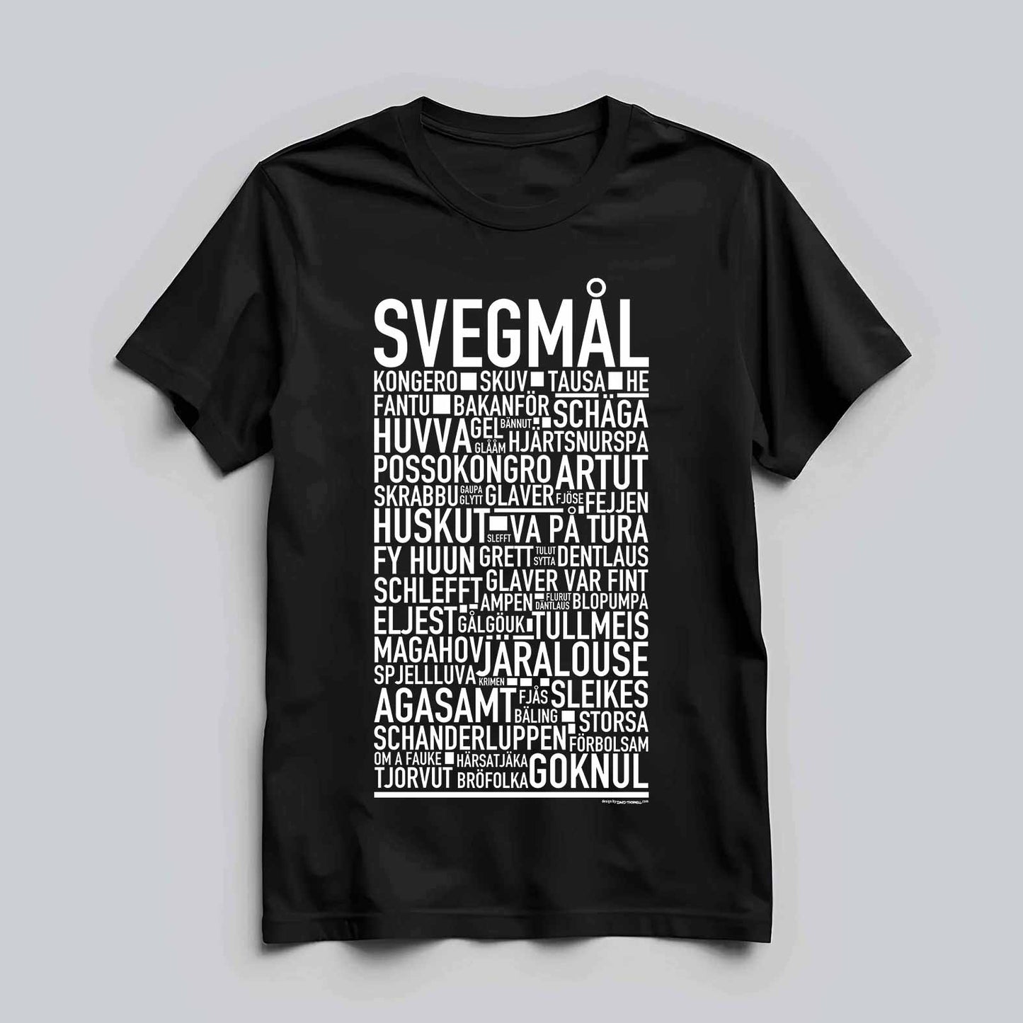 Svegmål Dialekt Text T-shirt