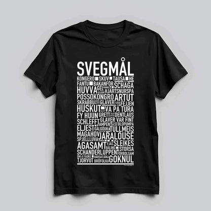 Svegmål Dialekt Text T-shirt