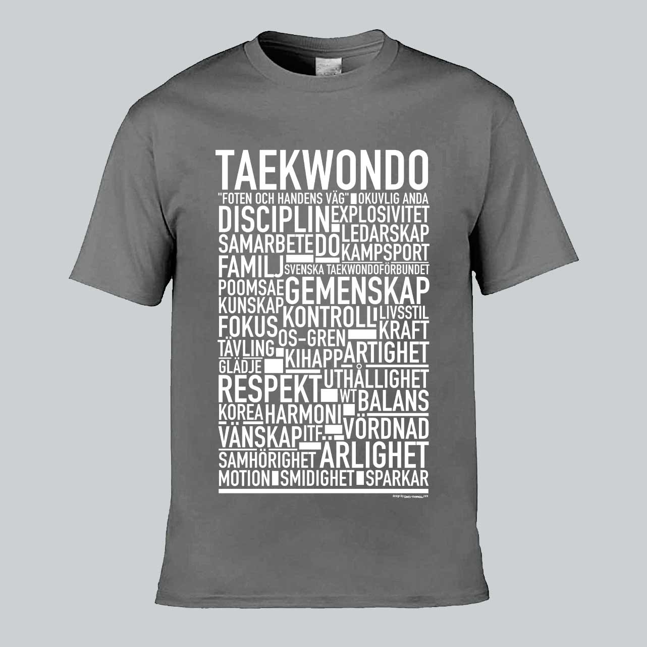 Taekwondo Text T-shirt