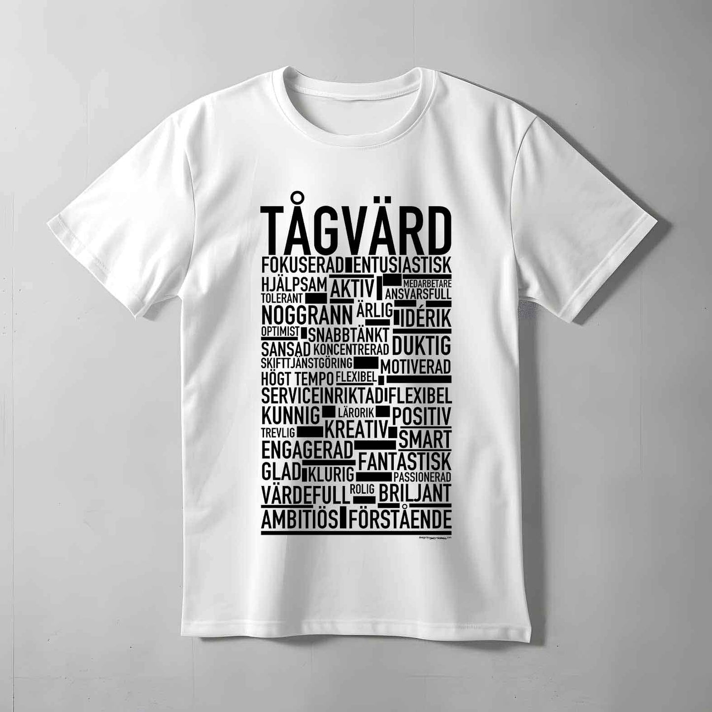 Tågvärd Text T-shirt