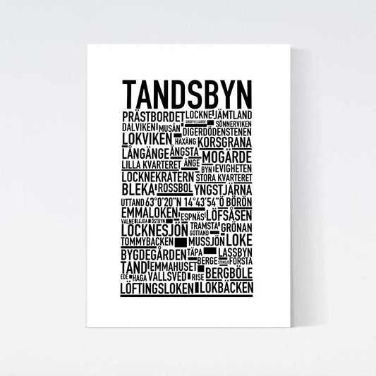 Tandsbyn Text Poster