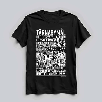 Tärnabymål Dialekt Text T-shirt