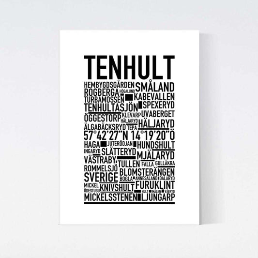 Tenhult Text Poster