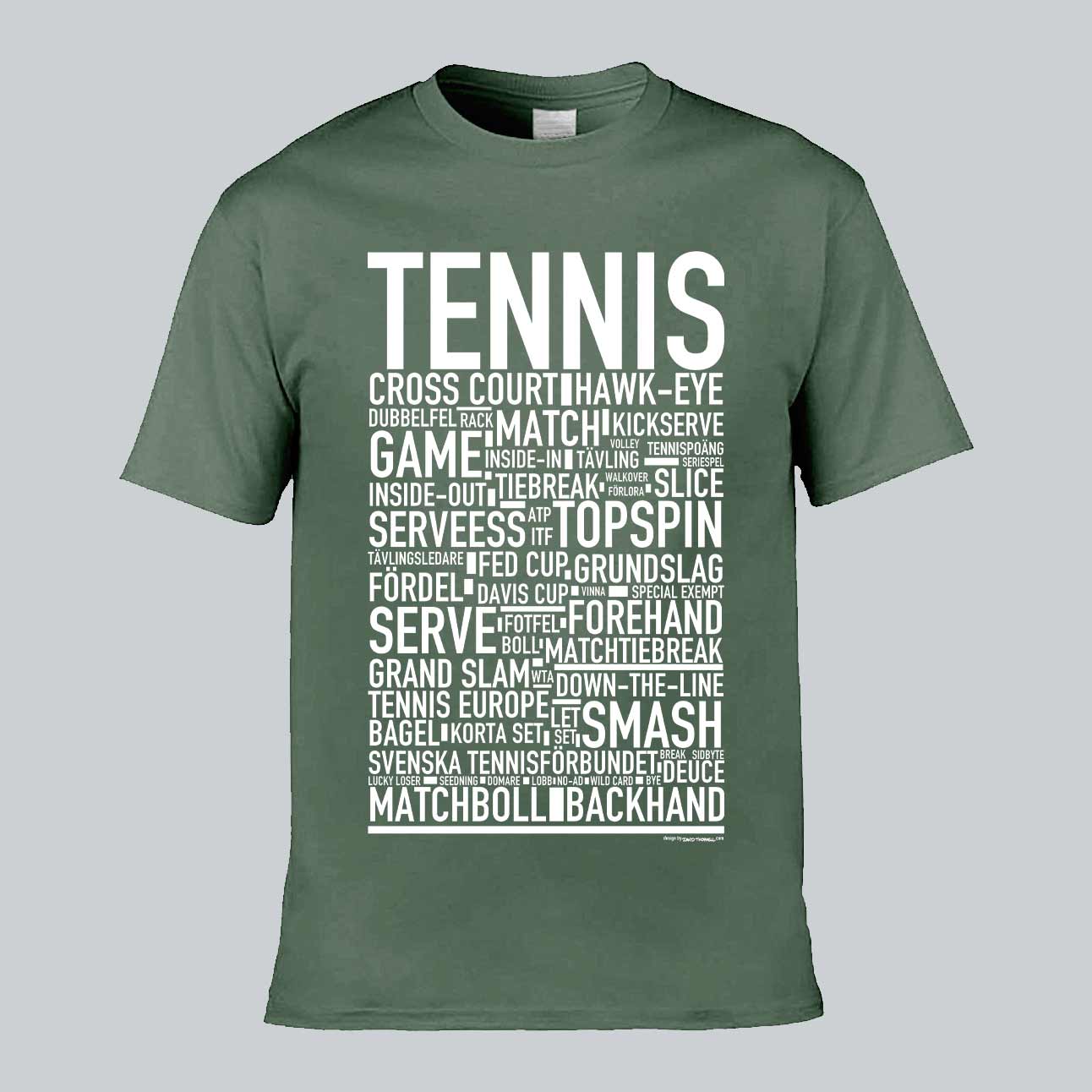 Tennis Text T-shirt