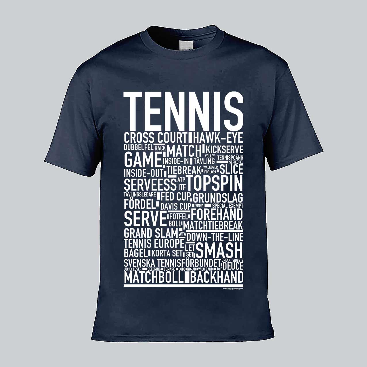 Tennis Text T-shirt