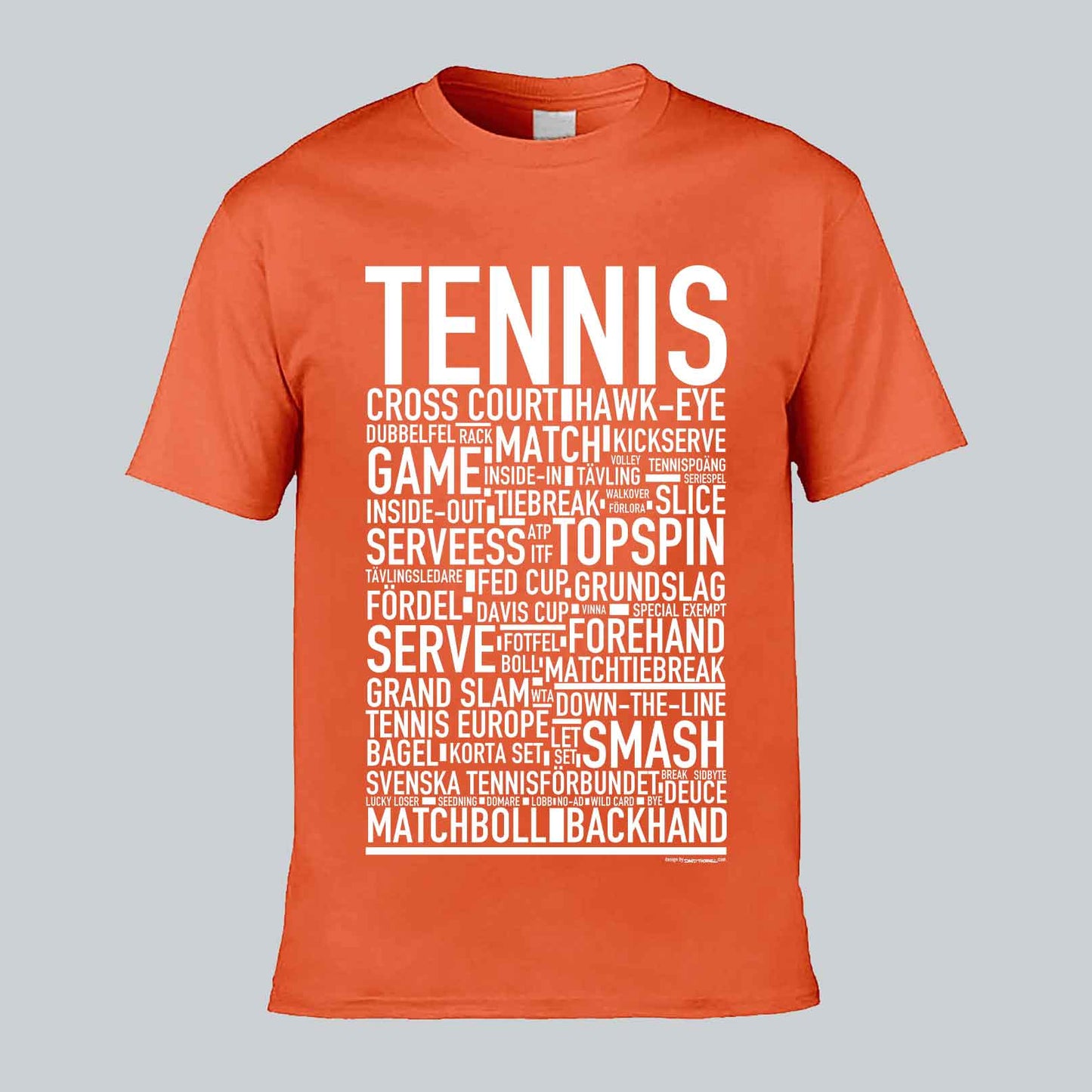 Tennis Text T-shirt