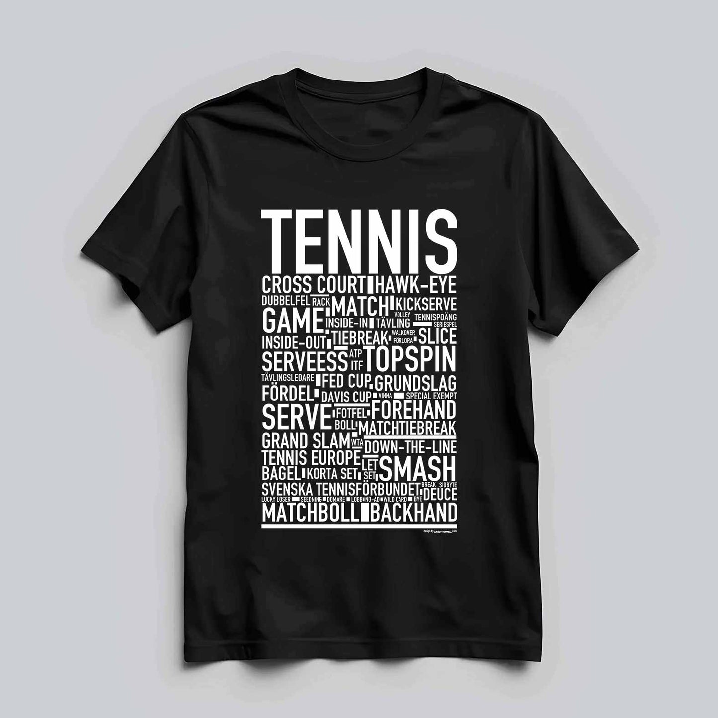 Tennis Text T-shirt