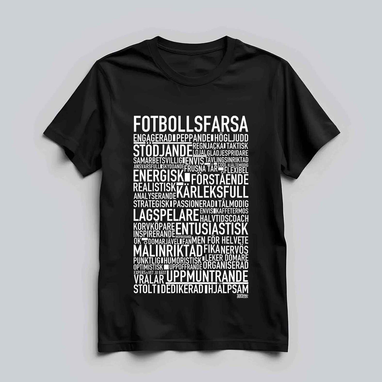 Fotbollsfarsa Text T-shirt