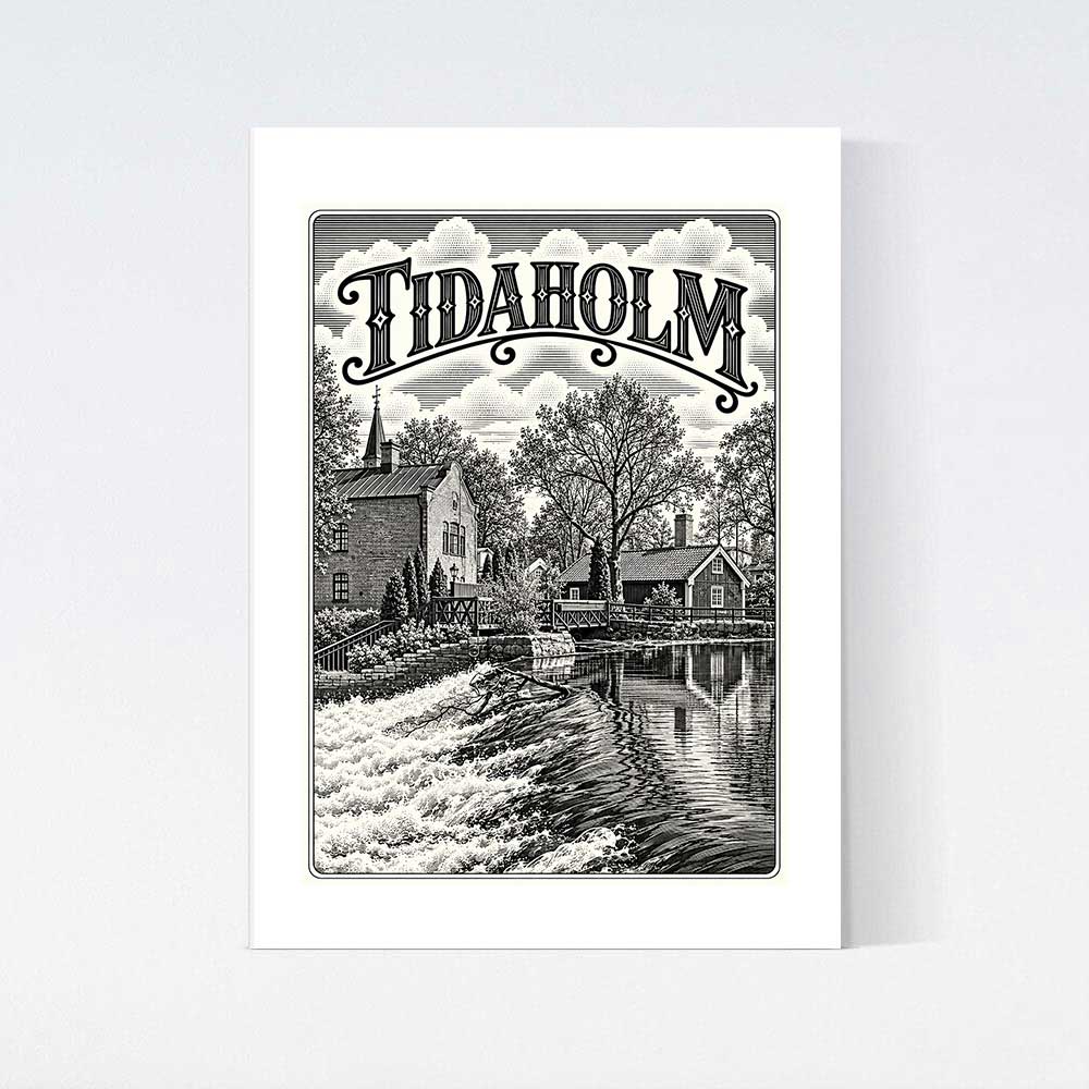 Tidaholm Nostalgi Poster