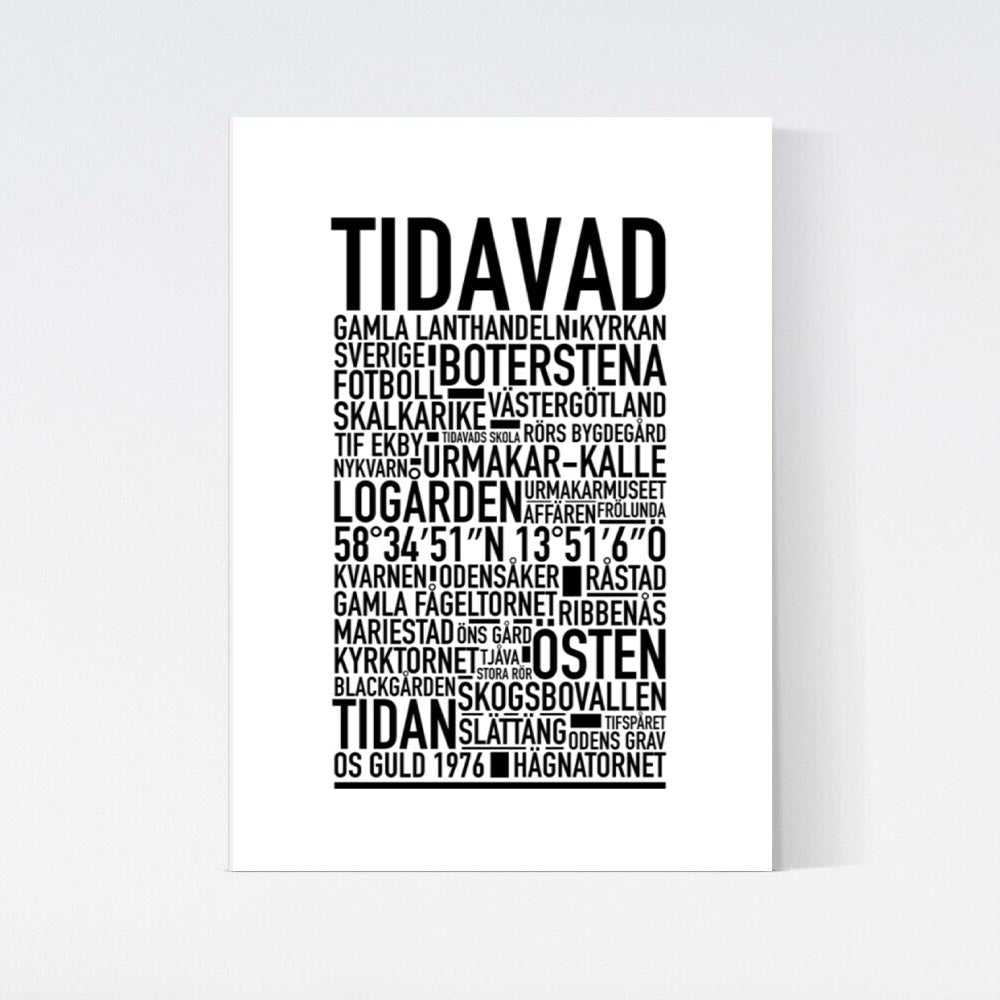 Tidavad Text Poster