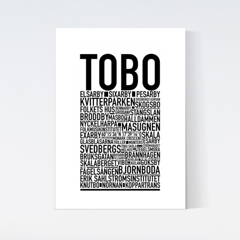 Tobo Text Poster