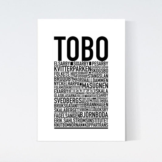Tobo Text Poster